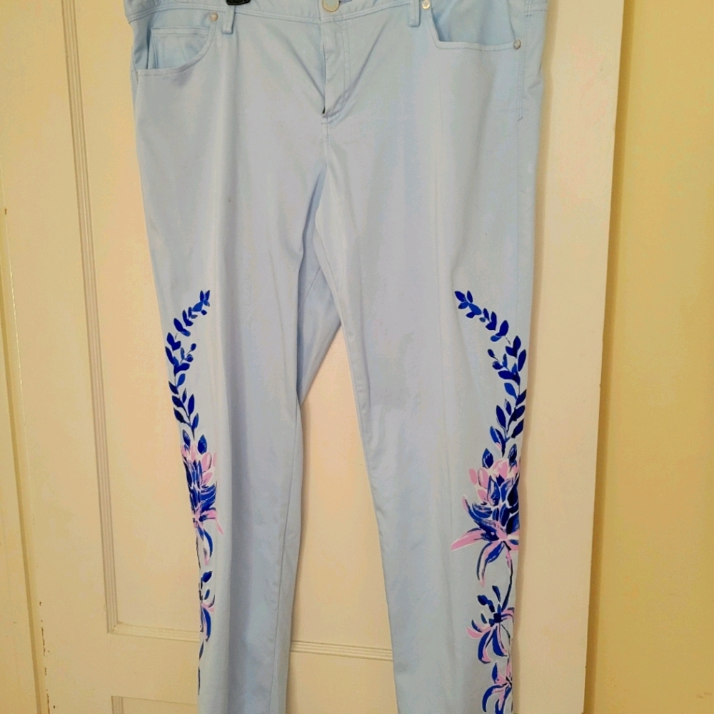 So 16 Lilly Pulitzer Sateen Jeans